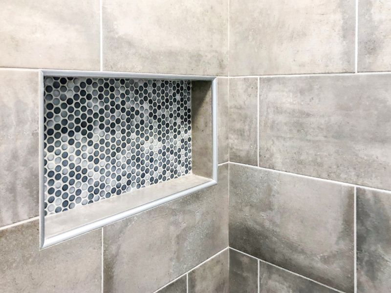 Multi-Row Shower Tile Patterns